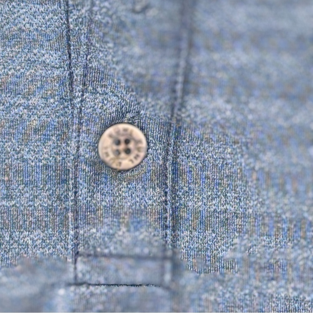 Kuhl Blue Striped Polo Shirt - Picture 3 of 7